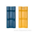 Roman type plastic resin upvc roof tile